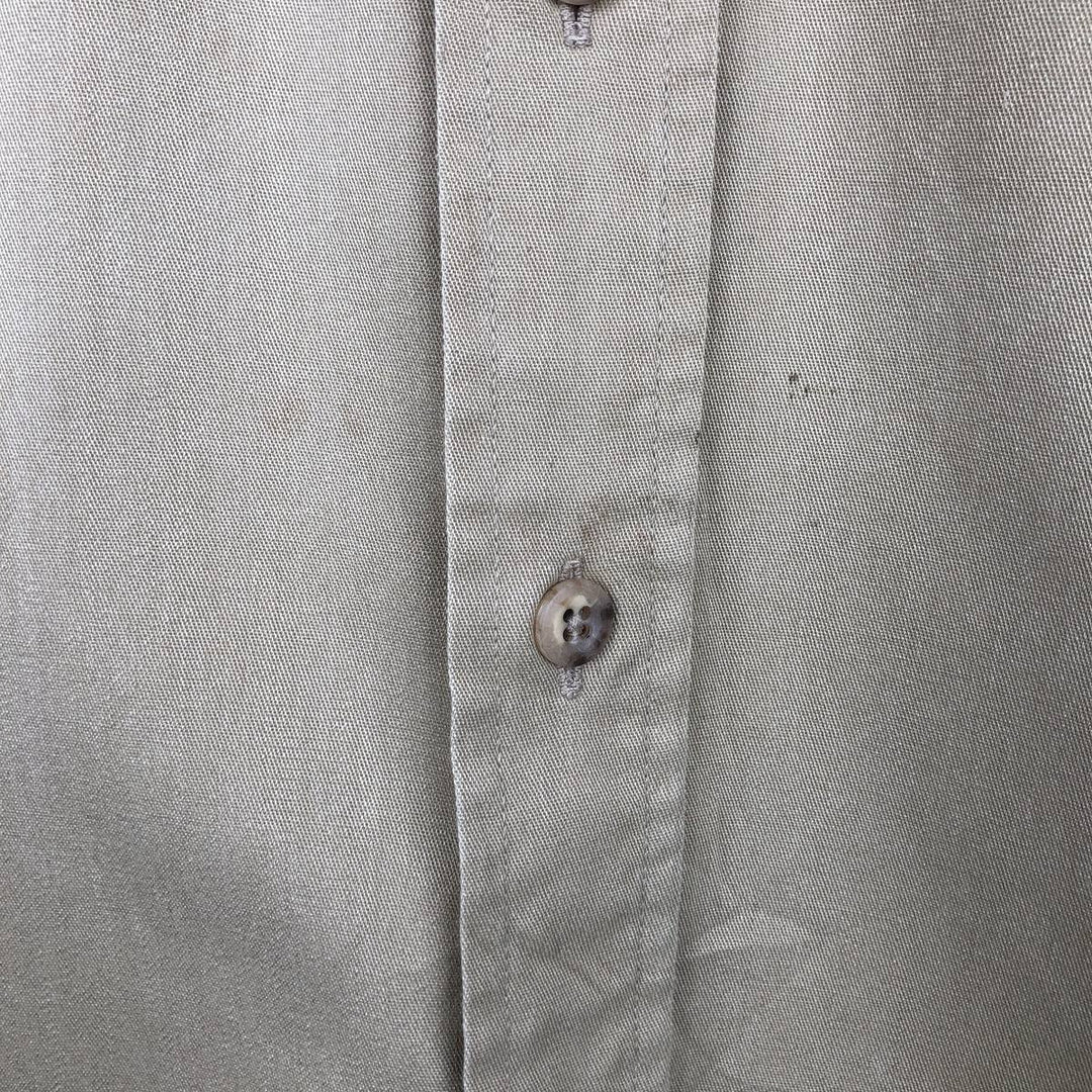 Carhartt button-down short-sleeve work shirt, men's XL size unclear Beige type Vintage Second Hand