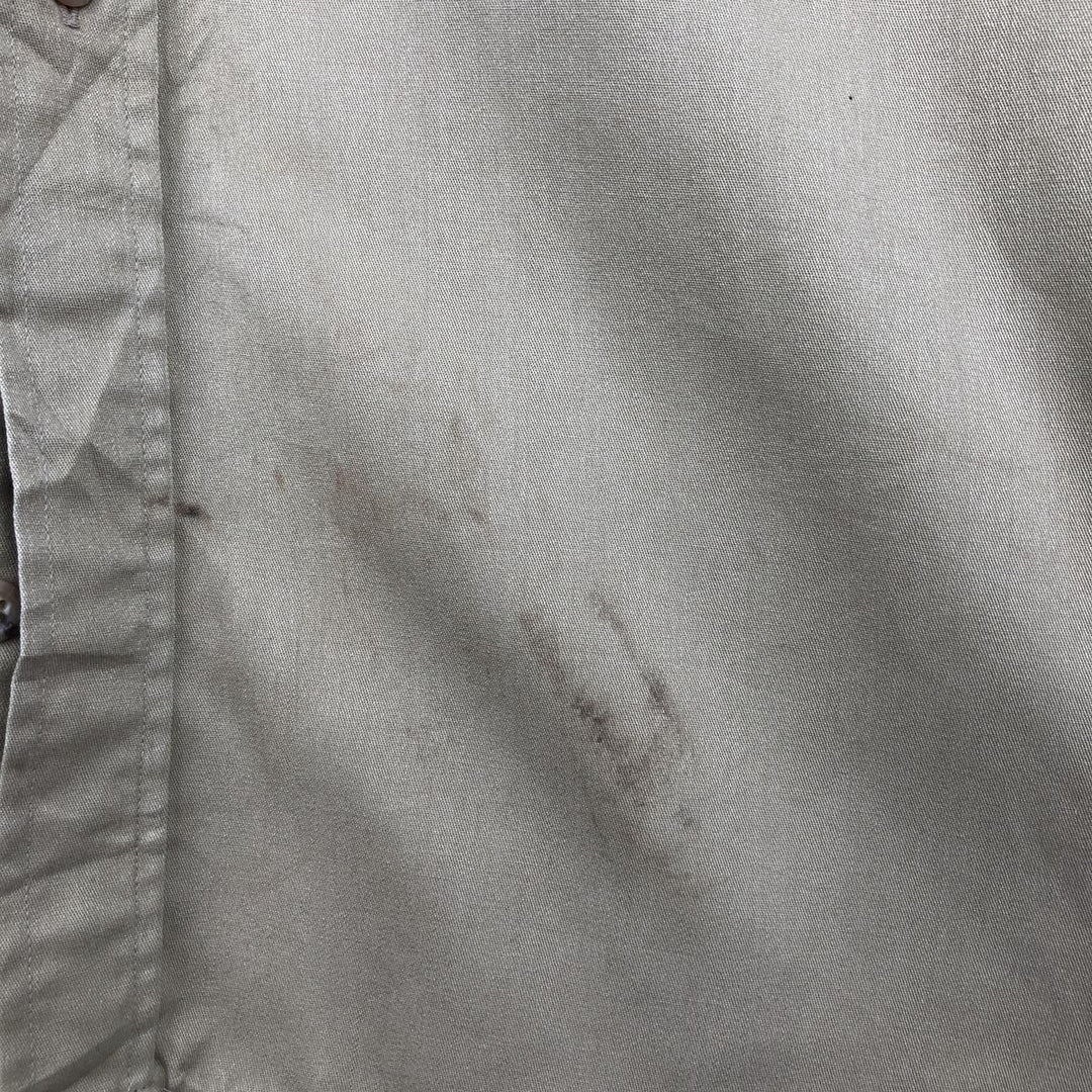 Carhartt button-down short-sleeve work shirt, men's XL size unclear Beige type Vintage Second Hand