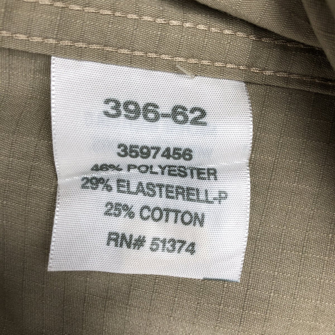 Carhartt Ripstop Short-Sleeve Work Shirt, Men's Size XL polyester Beige type Vintage Second Hand