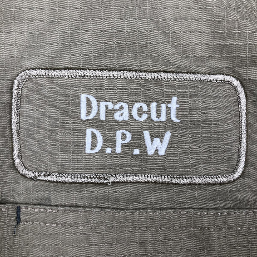 Carhartt Ripstop Short-Sleeve Work Shirt, Men's Size XL polyester Beige type Vintage Second Hand