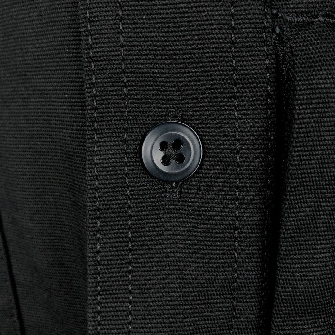 Carhartt Relaxed Fit Button-down Short Sleeve Work Shirt, Men's Size L cotton black type Vintage Second Hand