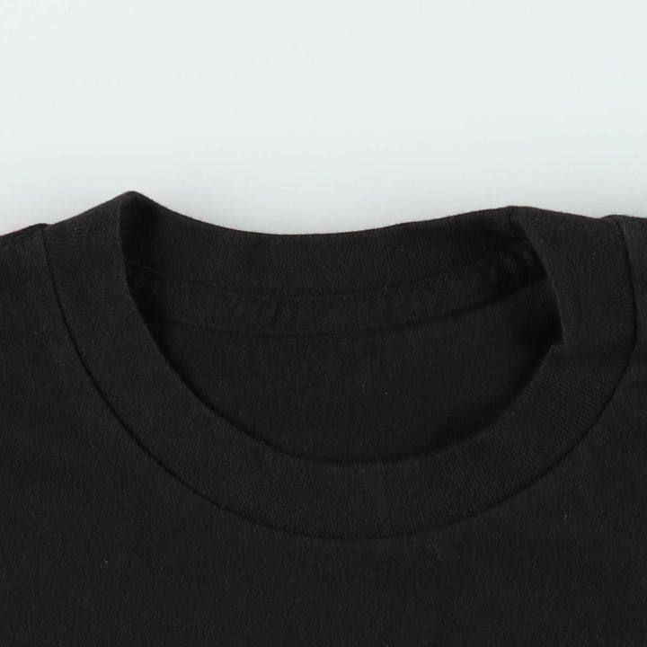 Printed T-shirt, Women's size M unclear black type Vintage Second Hand