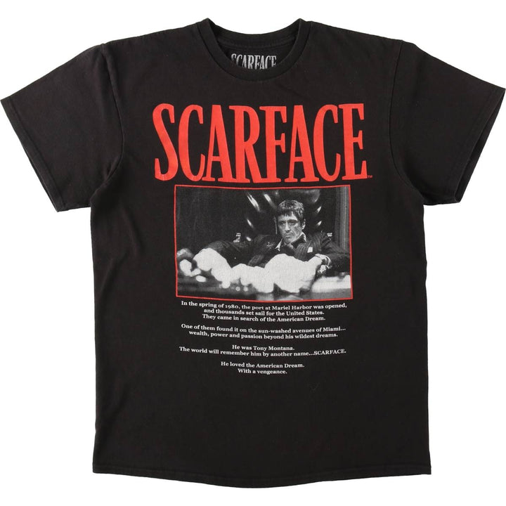 Ripple Junction Scarface Movie T-Shirt (Women's Size M) cotton black type Vintage Second Hand