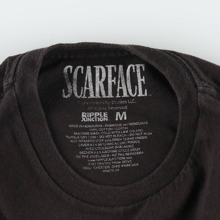 Ripple Junction Scarface Movie T-Shirt (Women's Size M) cotton black type Vintage Second Hand