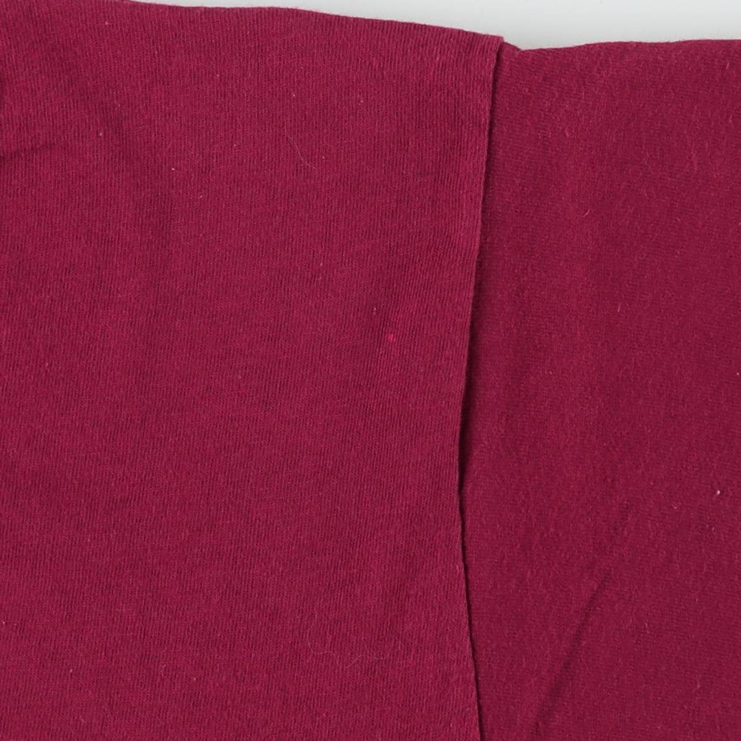 90'S Starter Washington Redskins sports print T-shirt, Made in USA, Men's size M equivalent, Vintage cotton wine-red Vintage Second Hand