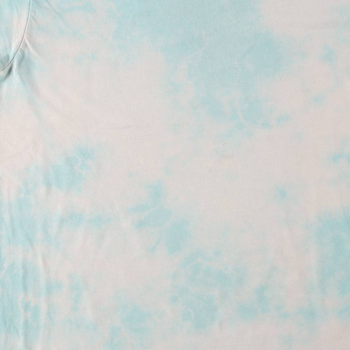 Ripple Junction Grateful Dead Tie-Dye Pattern Skull Pattern Band T-Shirt (Women's Size M) cotton Blue type light blue Vintage Second Hand
