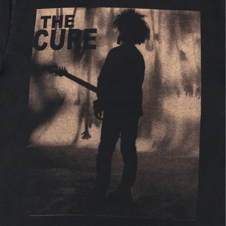 TEE STYLED THE CURE Band T-shirt (Women's size S) cotton black type Vintage Second Hand