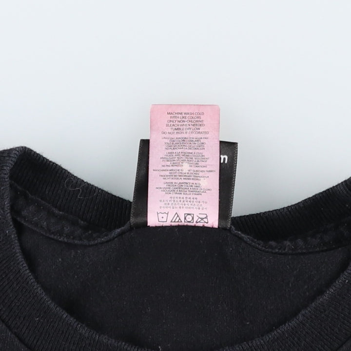 Santa Cruz back logo surf skate t-shirt, women's size M (approx.) cotton black type Vintage Second Hand