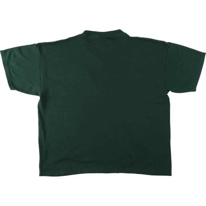 90'S Lee NFL Green Bay Packers V-neck T-shirt, Made in USA, Women's XL equivalent, Vintage cotton green type Vintage Second Hand