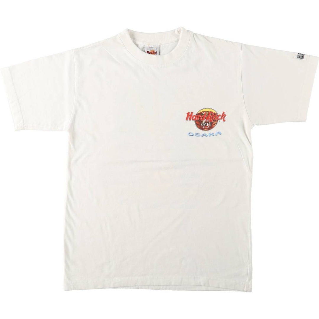 HARD ROCK CAFE Hard Rock Cafe Advertising T-shirt Men's Size Small cotton white type Vintage Second Hand