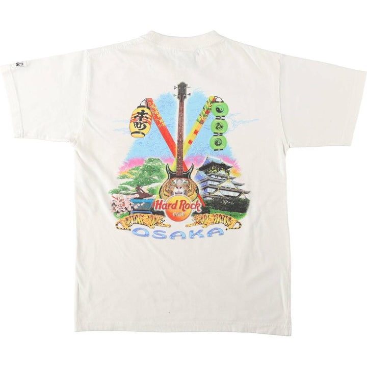 HARD ROCK CAFE Hard Rock Cafe Advertising T-shirt Men's Size Small cotton white type Vintage Second Hand