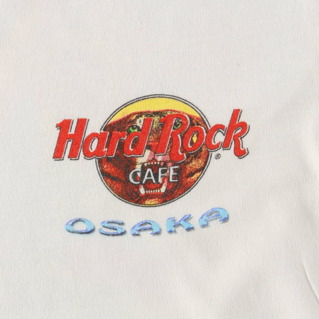 HARD ROCK CAFE Hard Rock Cafe Advertising T-shirt Men's Size Small cotton white type Vintage Second Hand