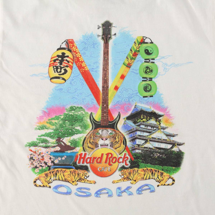HARD ROCK CAFE Hard Rock Cafe Advertising T-shirt Men's Size Small cotton white type Vintage Second Hand