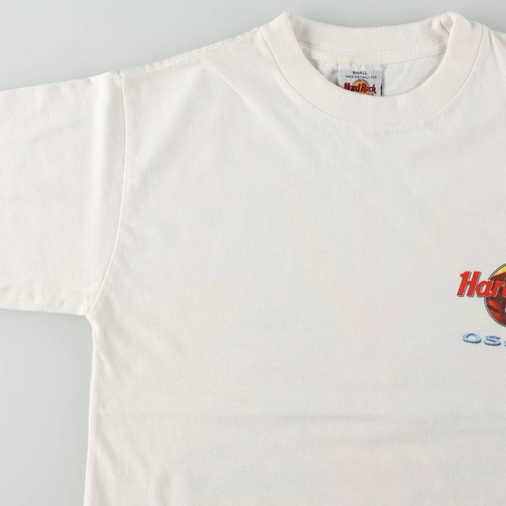 HARD ROCK CAFE Hard Rock Cafe Advertising T-shirt Men's Size Small cotton white type Vintage Second Hand