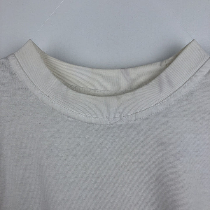 HARD ROCK CAFE advertising T-shirt, women's size M (approx.) cotton white type Vintage Second Hand