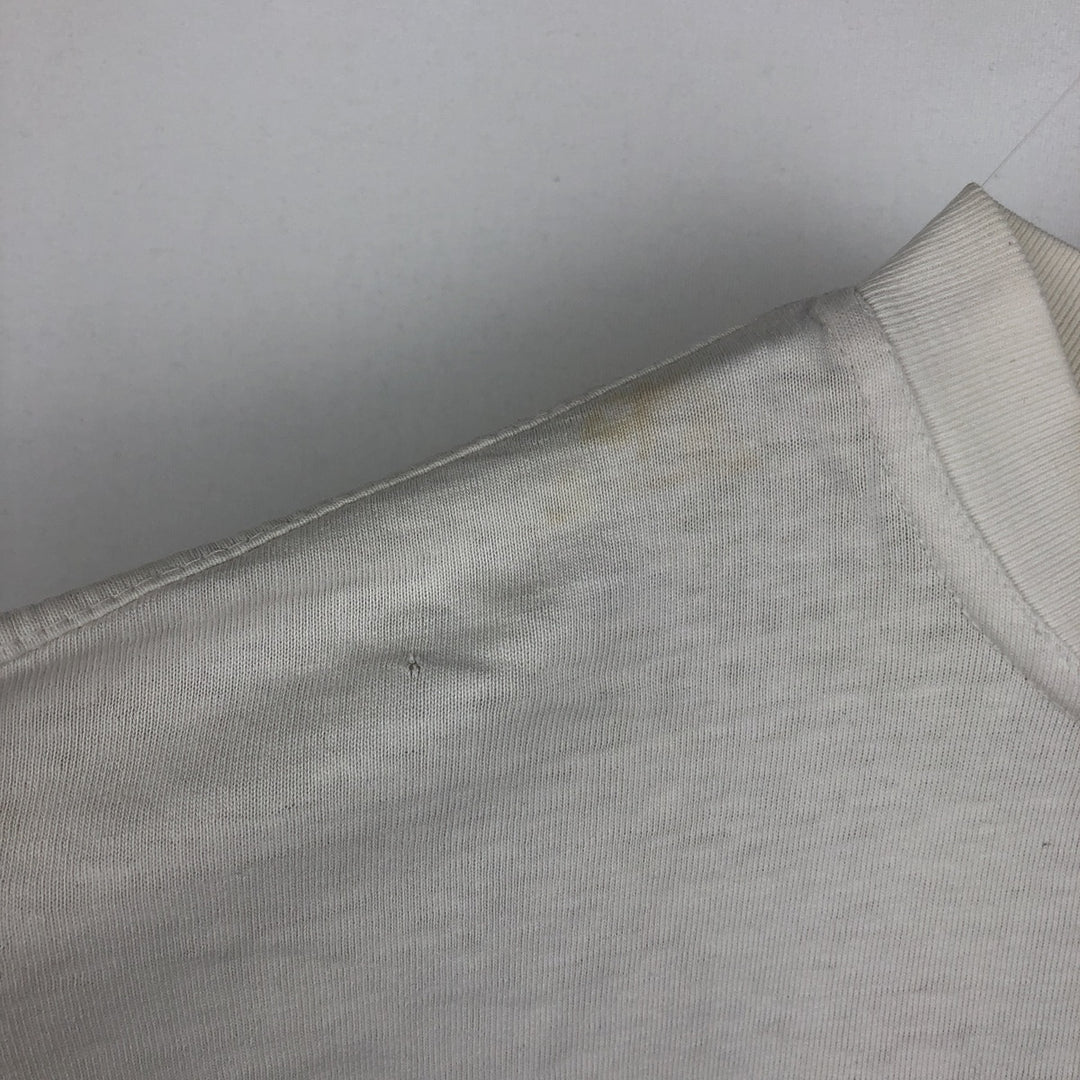 HARD ROCK CAFE advertising T-shirt, women's size M (approx.) cotton white type Vintage Second Hand
