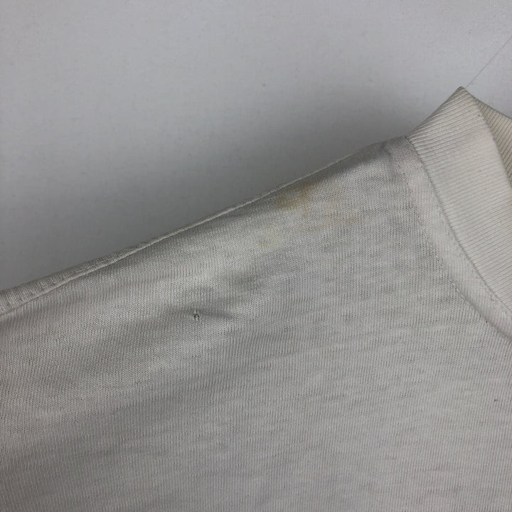 HARD ROCK CAFE advertising T-shirt, women's size M (approx.) cotton white type Vintage Second Hand