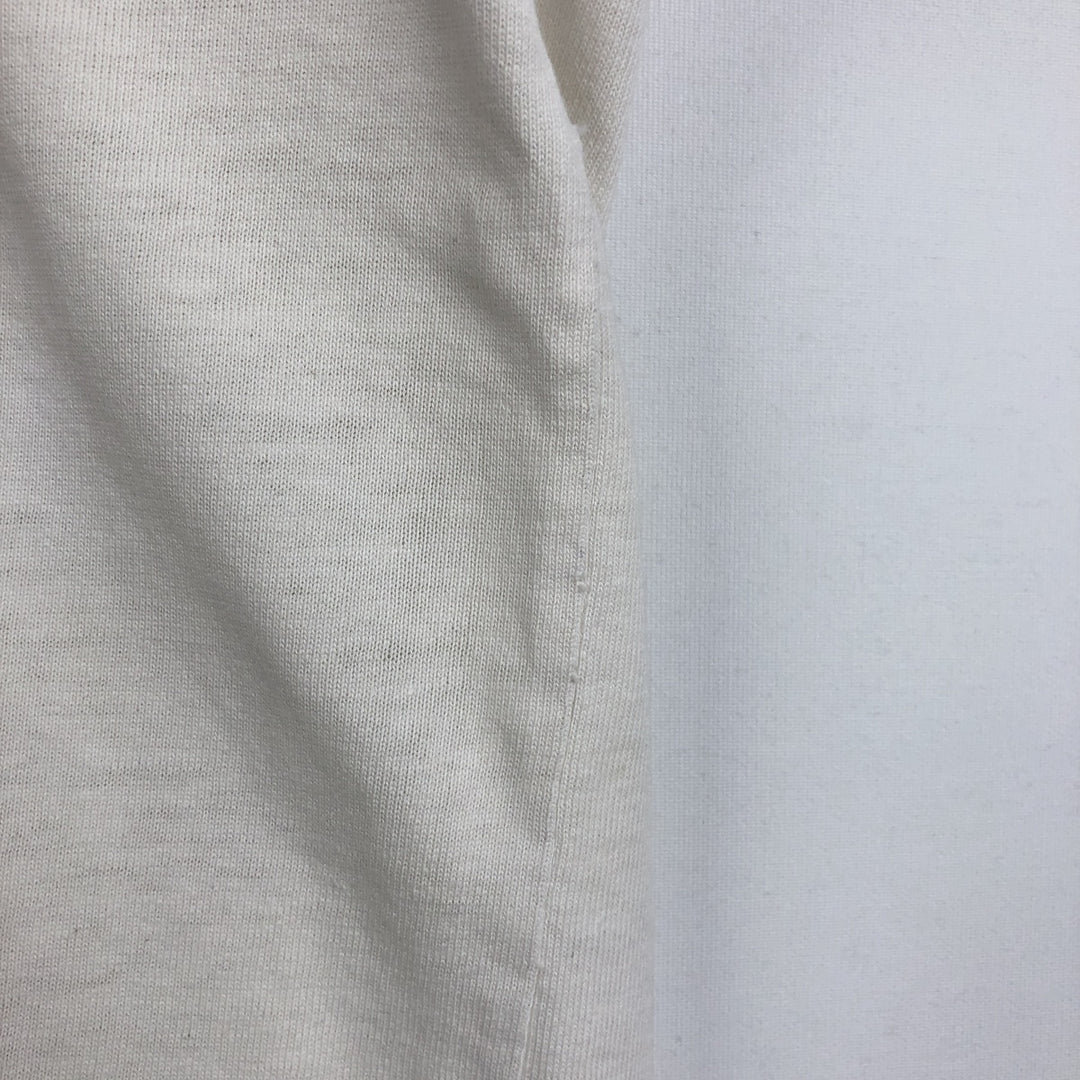 HARD ROCK CAFE advertising T-shirt, women's size M (approx.) cotton white type Vintage Second Hand