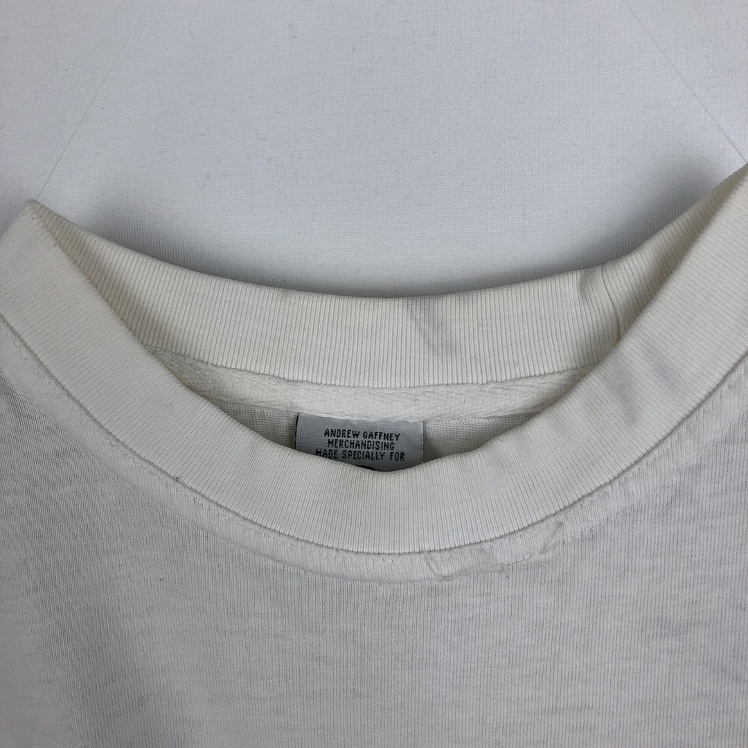 HARD ROCK CAFE advertising T-shirt, women's size M (approx.) cotton white type Vintage Second Hand