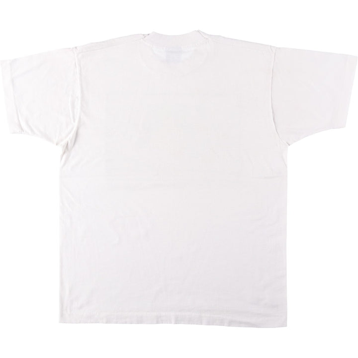 90'S Fruit of the Loom Best Teddy Bear Pattern Animal T-Shirt, Made in USA, Women's Size L (approx.), Vintage cotton white type Vintage Second Hand