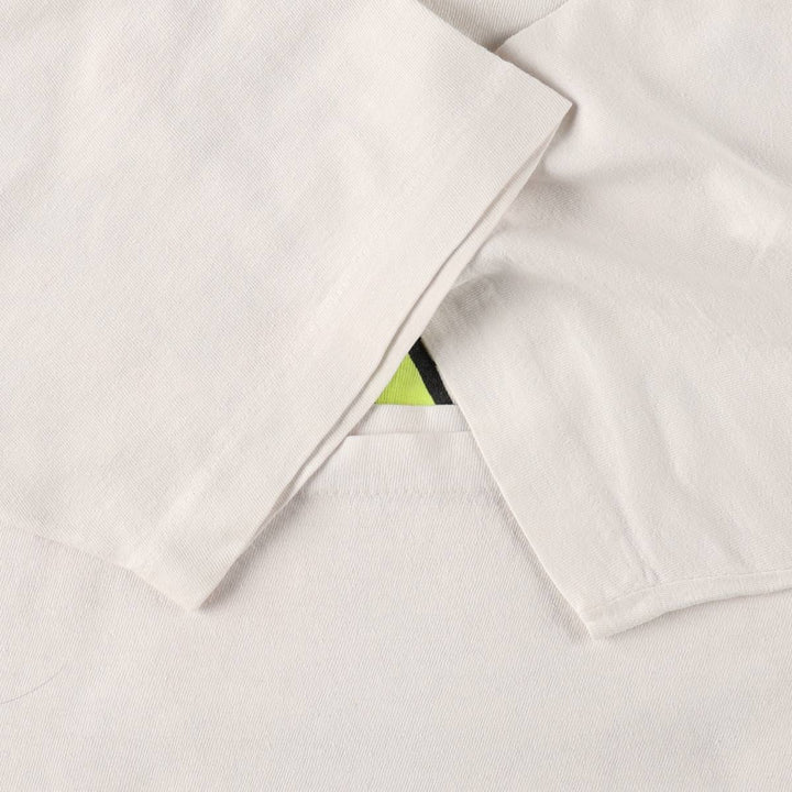 Printed T-shirt, Women's XL equivalent, Vintage unclear white type Vintage Second Hand