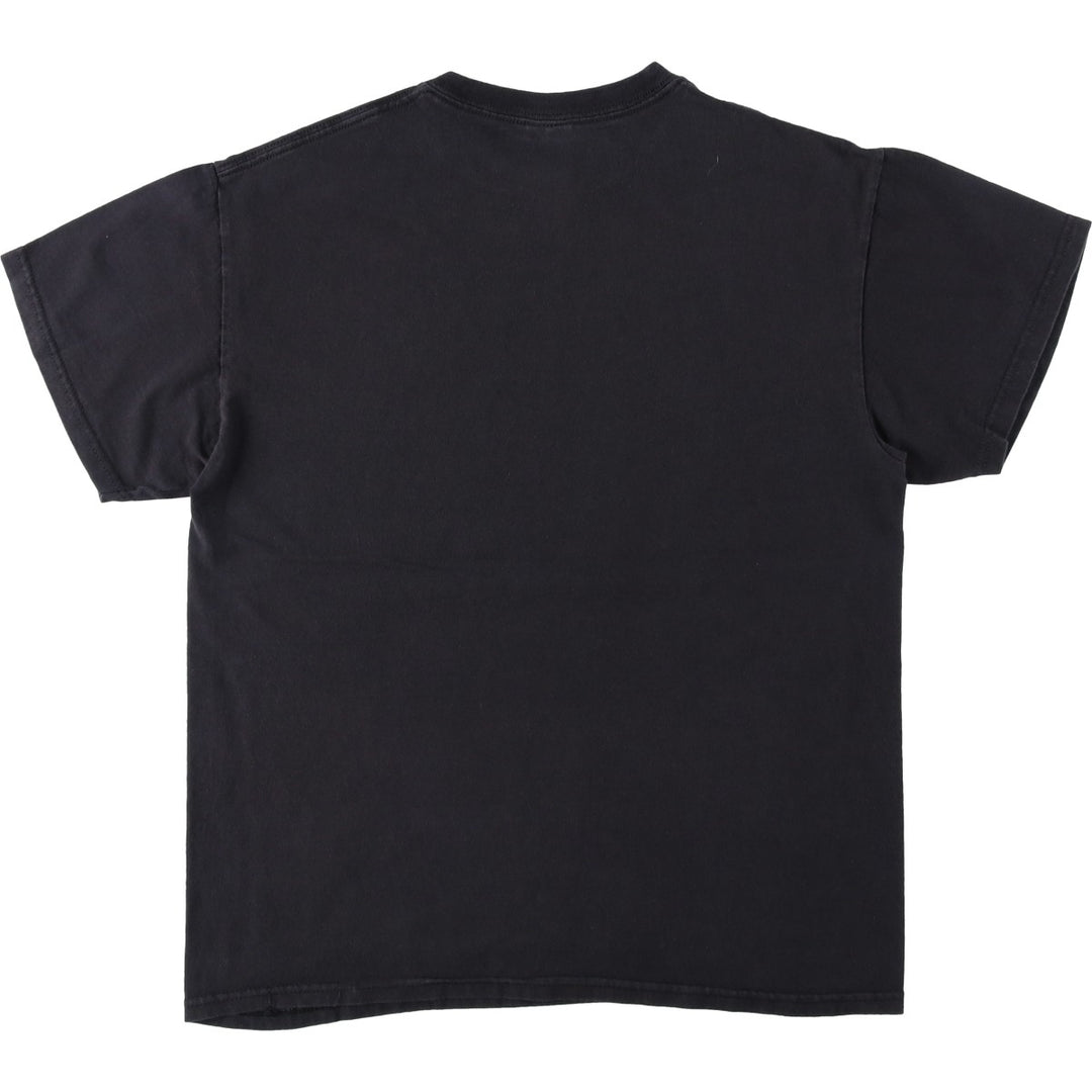 Delta PRO WEIGHT Bat Pattern Animal T-Shirt (Women's Size M) cotton black type Vintage Second Hand