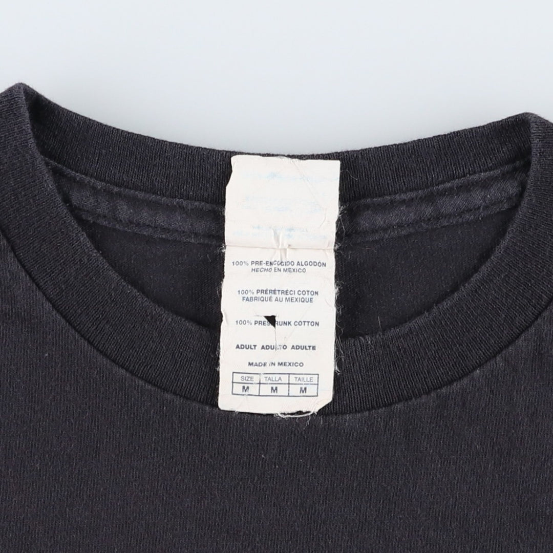 Delta PRO WEIGHT Bat Pattern Animal T-Shirt (Women's Size M) cotton black type Vintage Second Hand