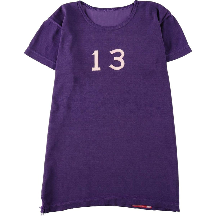 1950s-1960'S Rawlings sports t-shirt, made in USA, women's size M equivalent, vintage. unclear purple type Vintage Second Hand