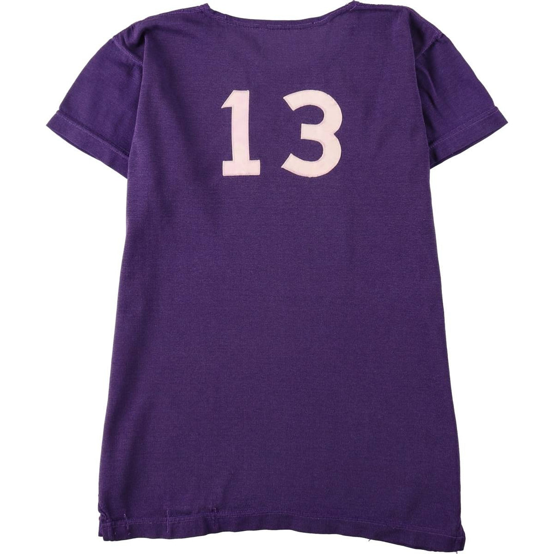 1950s-1960'S Rawlings sports t-shirt, made in USA, women's size M equivalent, vintage. unclear purple type Vintage Second Hand