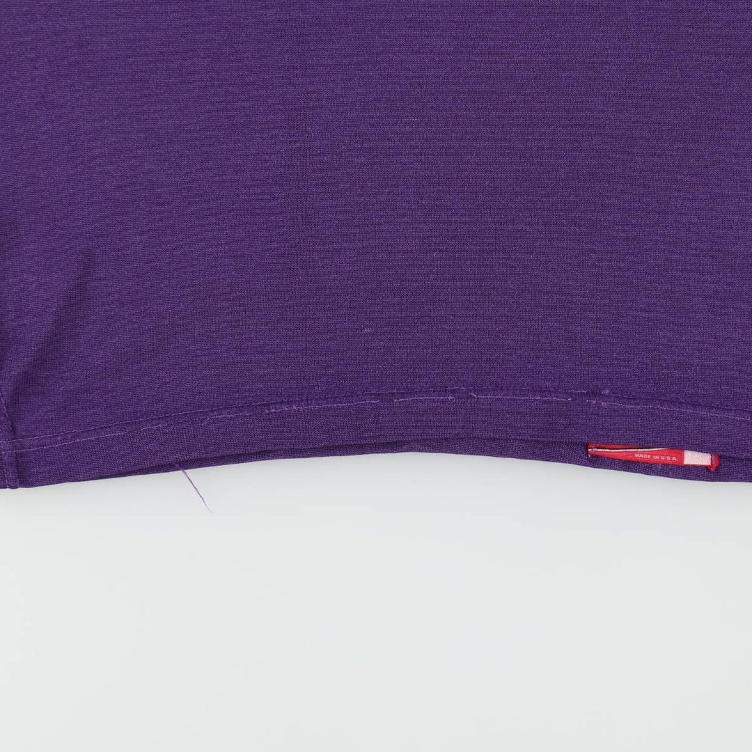 1950s-1960'S Rawlings sports t-shirt, made in USA, women's size M equivalent, vintage. unclear purple type Vintage Second Hand