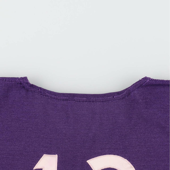 1950s-1960'S Rawlings sports t-shirt, made in USA, women's size M equivalent, vintage. unclear purple type Vintage Second Hand