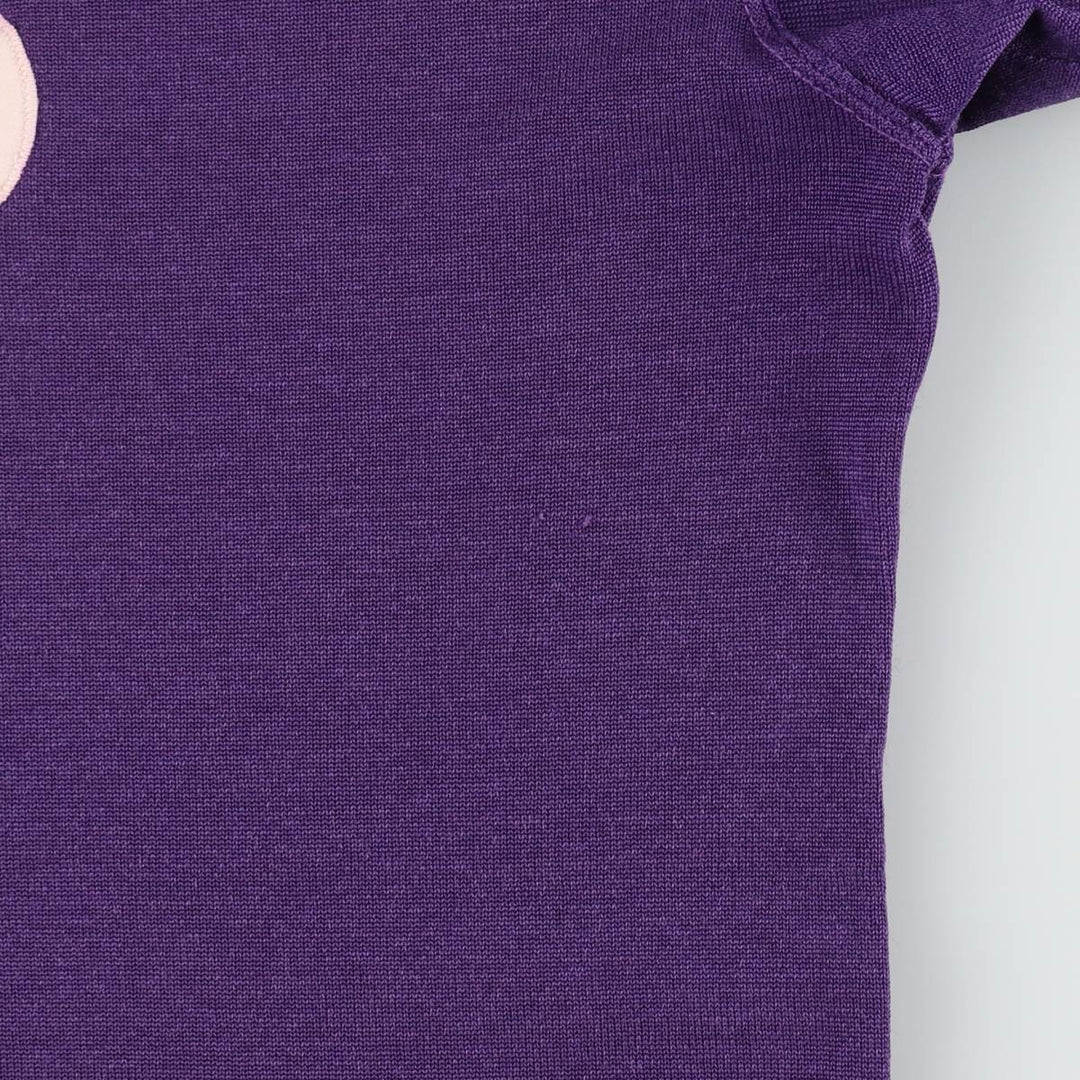 1950s-1960'S Rawlings sports t-shirt, made in USA, women's size M equivalent, vintage. unclear purple type Vintage Second Hand