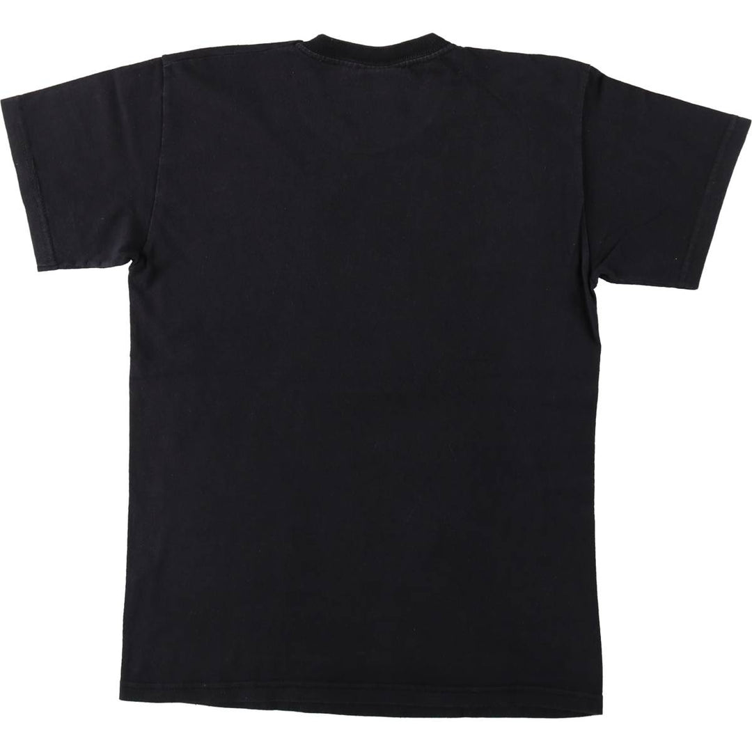 THE SIMPSONS Character Print T-Shirt (Women's Size S) cotton black type Vintage Second Hand