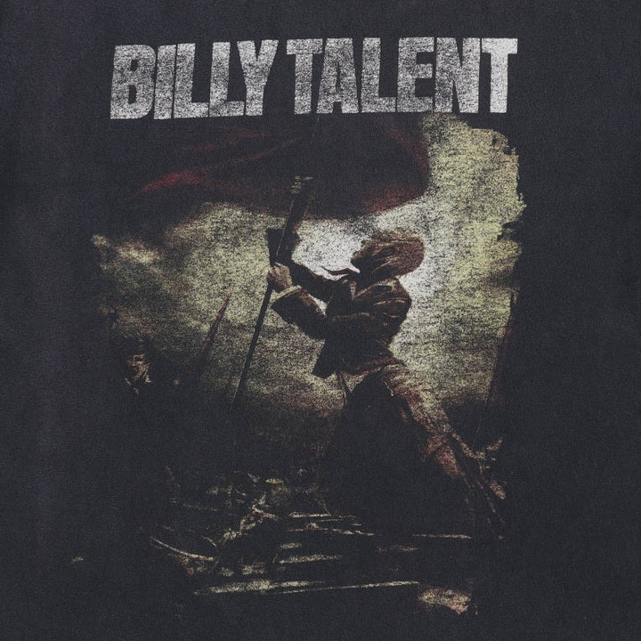 ALSTYLE BILLY TALENT Band T-shirt (Women's size L) cotton black type Vintage Second Hand