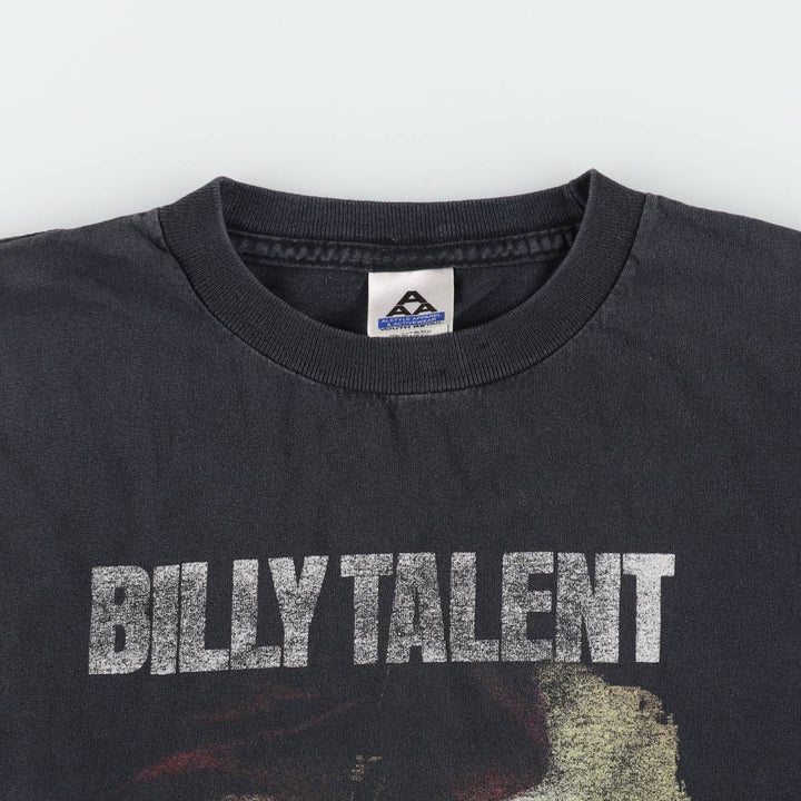 ALSTYLE BILLY TALENT Band T-shirt (Women's size L) cotton black type Vintage Second Hand