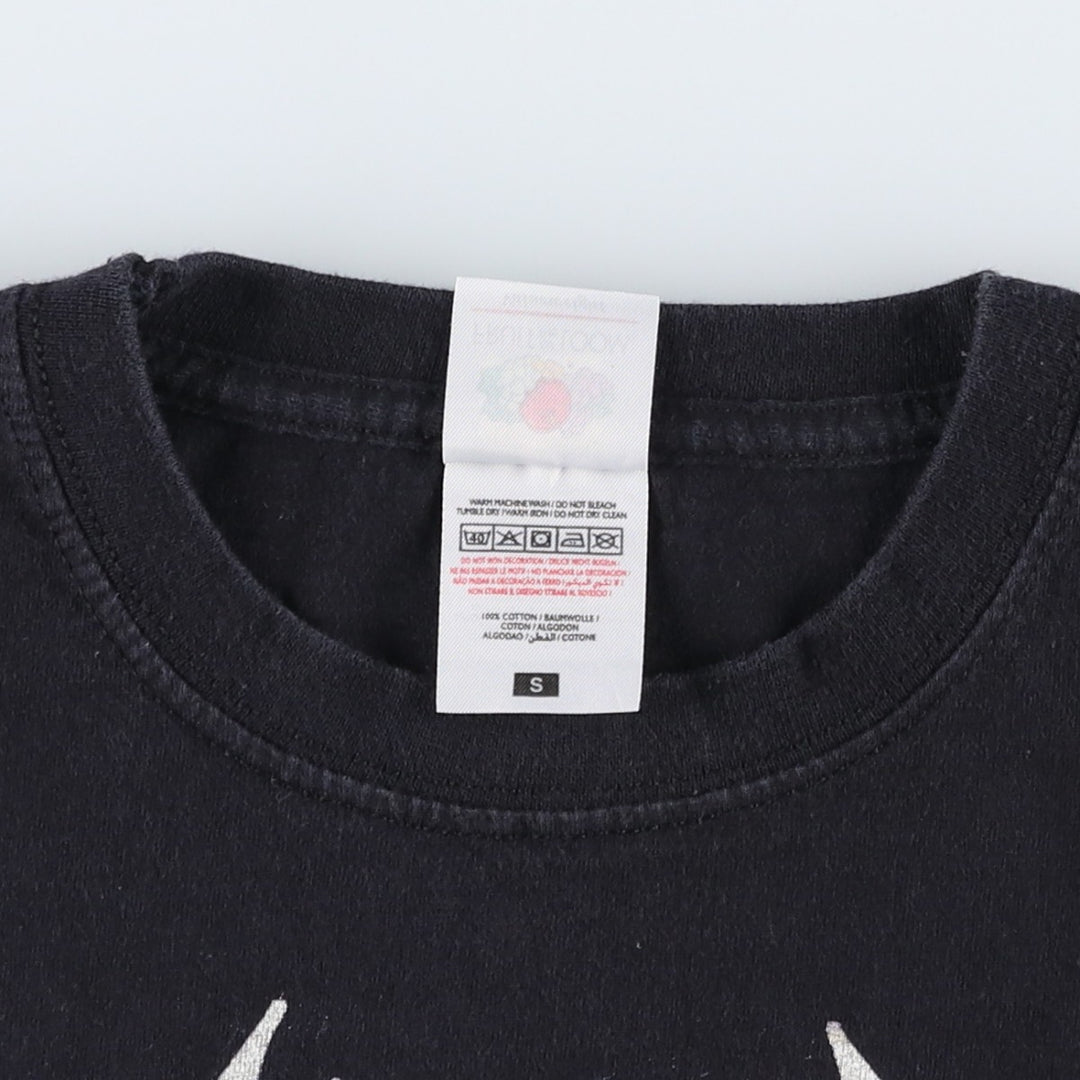 Fruit of the Loom Valueweight Borknagar Band T-shirt (Women's Size S) cotton black type Vintage Second Hand