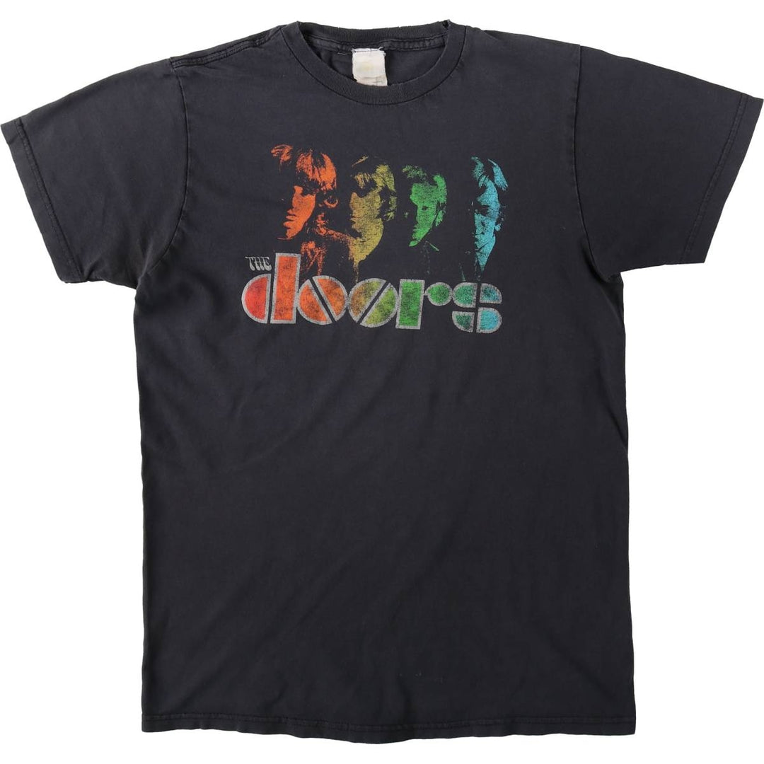 ~2000'S Bay Island The Doors Band T-shirt, Women's Size S cotton black type Vintage Second Hand