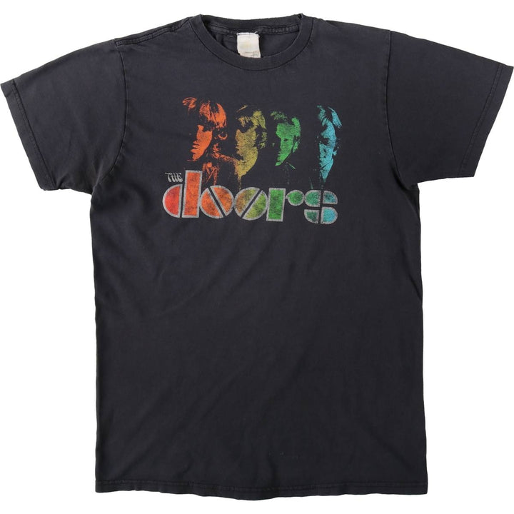 ~2000'S Bay Island The Doors Band T-shirt, Women's Size S cotton black type Vintage Second Hand