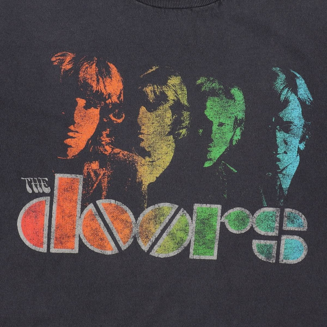 ~2000'S Bay Island The Doors Band T-shirt, Women's Size S cotton black type Vintage Second Hand