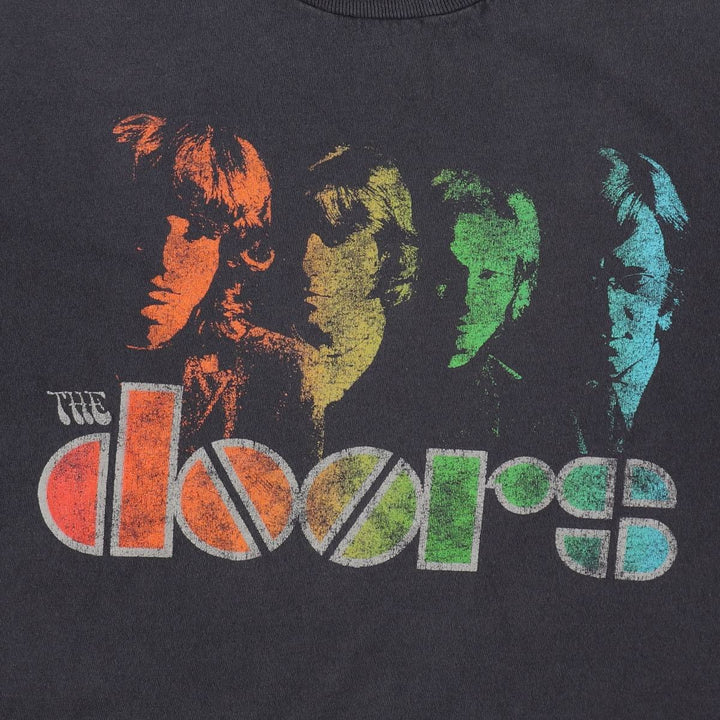 ~2000'S Bay Island The Doors Band T-shirt, Women's Size S cotton black type Vintage Second Hand