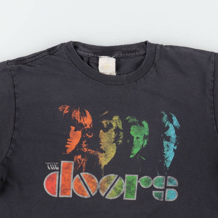 ~2000'S Bay Island The Doors Band T-shirt, Women's Size S cotton black type Vintage Second Hand