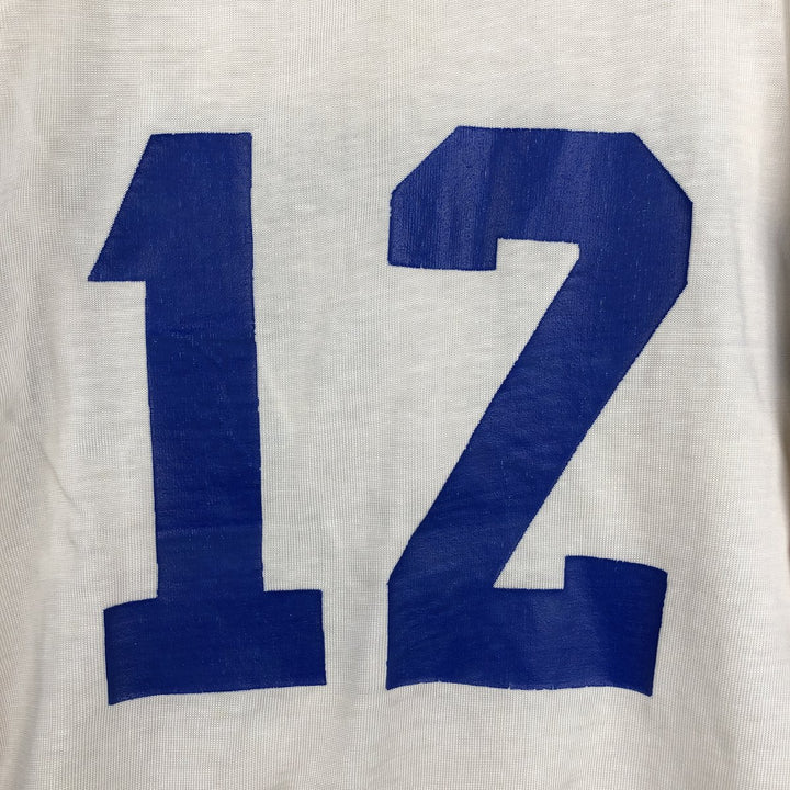 80s-90'S Rawlings NFL Dallas Cowboys Football 3/4 Sleeve T-Shirt, Women's Size S unclear ivory Vintage Second Hand