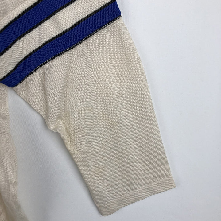 80s-90'S Rawlings NFL Dallas Cowboys Football 3/4 Sleeve T-Shirt, Women's Size S unclear ivory Vintage Second Hand