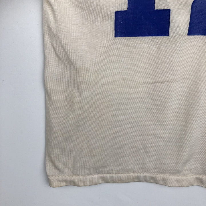 80s-90'S Rawlings NFL Dallas Cowboys Football 3/4 Sleeve T-Shirt, Women's Size S unclear ivory Vintage Second Hand