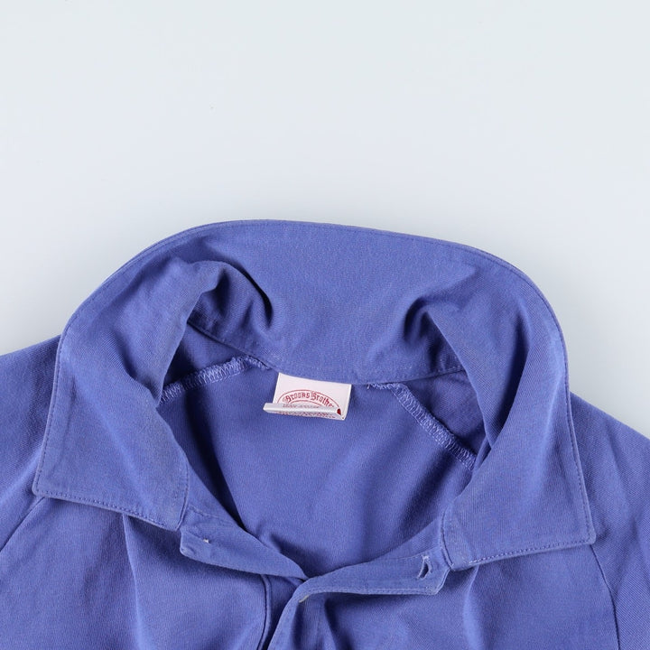 Brooks Brothers 346 Long-Sleeve Polo Shirt, Women's Size M (approx.) cotton blue type Vintage Second Hand