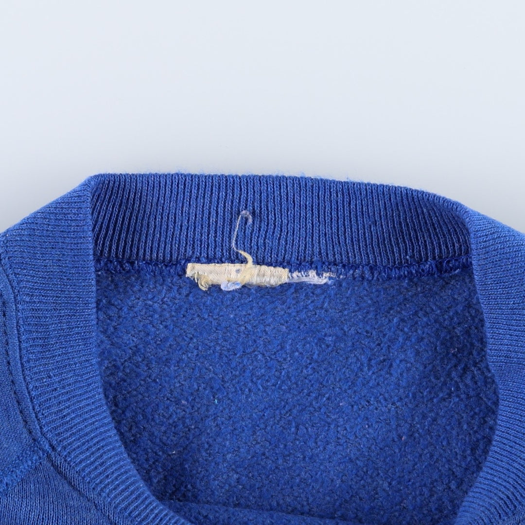 Lee Advertising Sweatshirt (Women's Size M) unclear blue type Vintage Second Hand