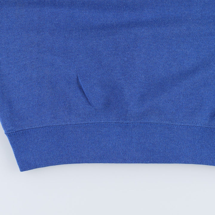 Lee Advertising Sweatshirt (Women's Size M) unclear blue type Vintage Second Hand