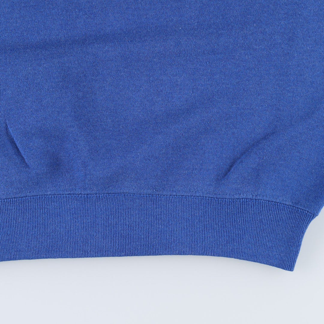 Lee Advertising Sweatshirt (Women's Size M) unclear blue type Vintage Second Hand