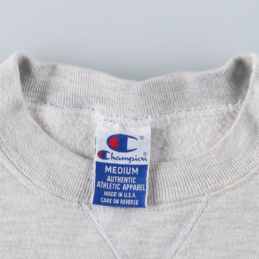 90'S Champion Atlanta Olympics 1996 Sweatshirt, Made in USA, Men's Size M (approx.), Vintage cotton gray type Vintage Second Hand