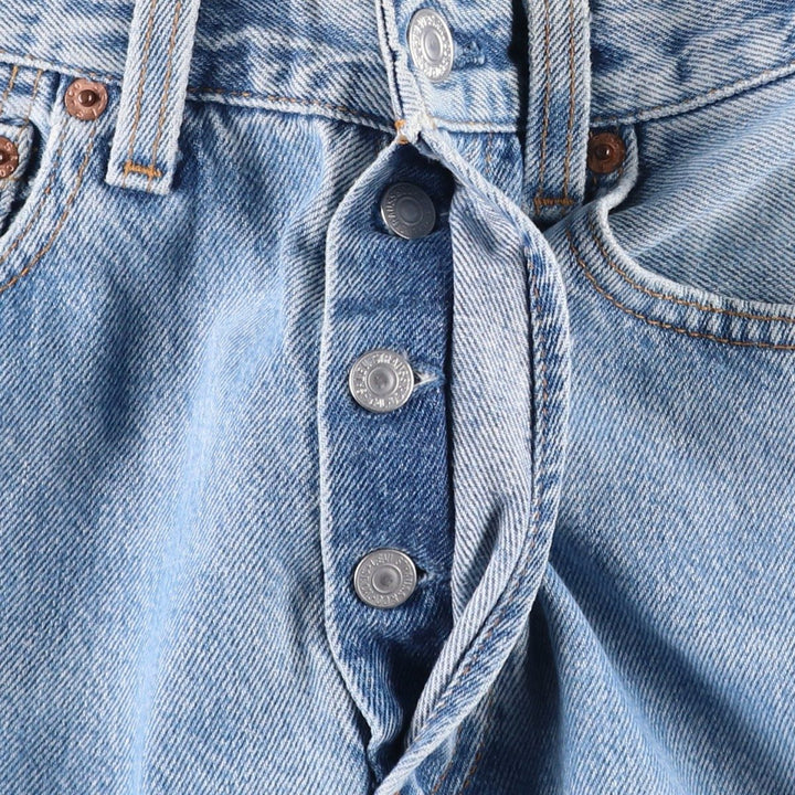 Vintage 1990'S Levi's 501 Straight Denim Pants, Made in USA, Women's Size L (W27) cotton blue type Vintage Second Hand